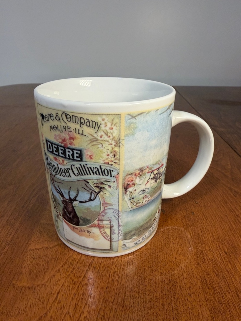 John Deere Vintage Style Mug Farmhouse Rustic Coffee Cup Gibson